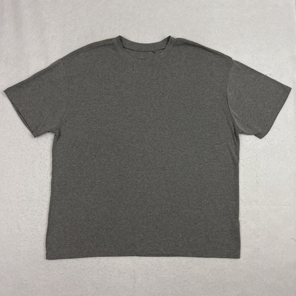 Fear Of God Essentials T Shirt Mens Large Gray Core Collection Crew Neck Tee